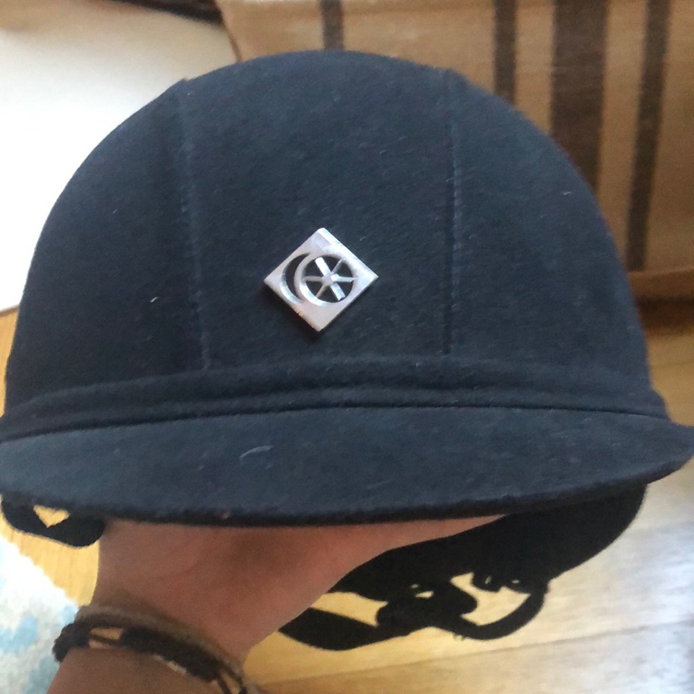 Charles Owen riding helmet